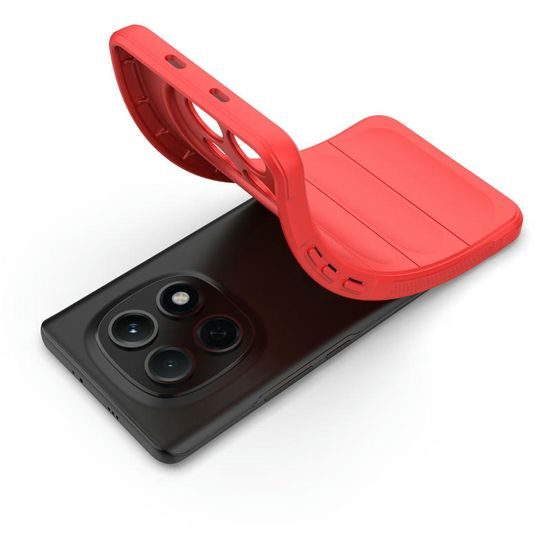 Θήκη Wency Magic Shield, Xiaomi Redmi Note 15 5G, κόκκινη