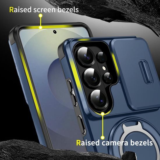 Θήκη Camslide Stand, Samsung Galaxy S26 Ultra, μπλε