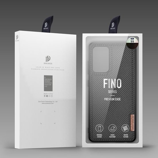 Dux Ducis Fino case, Samsung Galaxy A72 4G, schwarz