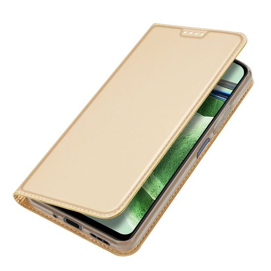 Dux Ducis Skin Pro, ovitek za knjigo, Xiaomi Redmi Note 12 Pro+, zlato