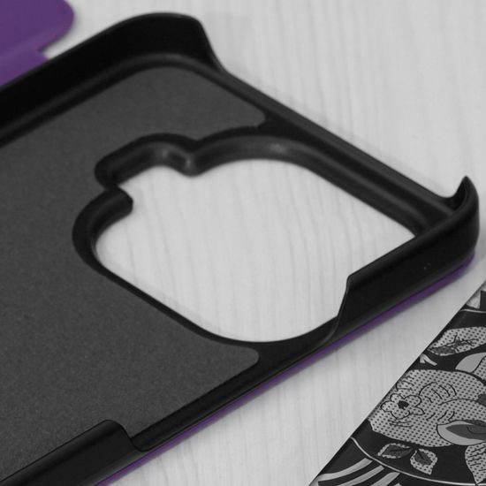 Eco Leather View maska, Xiaomi 17T Pro, ljubičasta