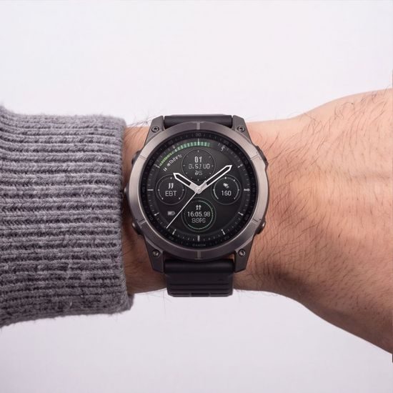 Tech-Protect Silicone remienok, Garmin Fenix 5 / 6 / 6 Pro / 7 / 8 / 8 Pro / E / 9 / 9 Pro (47 mm), čierny