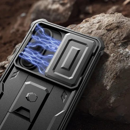 Tech-Protect Kevlar Cam+ pouzdro, 2 kusy, Samsung Galaxy S26, černé