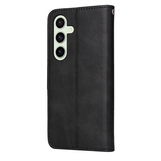 Mágneses tok, Samsung Galaxy S24 FE, fekete
