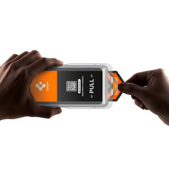 Spigen Glass.TR EZFit Privacy z aplikatorem, 2 sztuki, Szkło hartowane, Samsung Galaxy S26