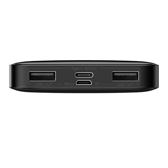 Baseus Bipow PowerBank 10000mAh, 15W, negru