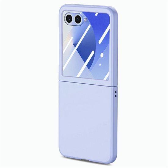 Θήκη Skin Feeling, Samsung Galaxy Z Flip 7, μωβ