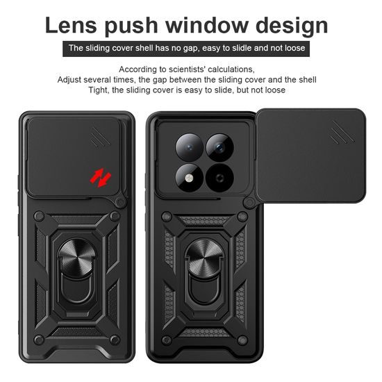 JP CamShield, Xiaomi Redmi Note 15 Pro 5G, černý