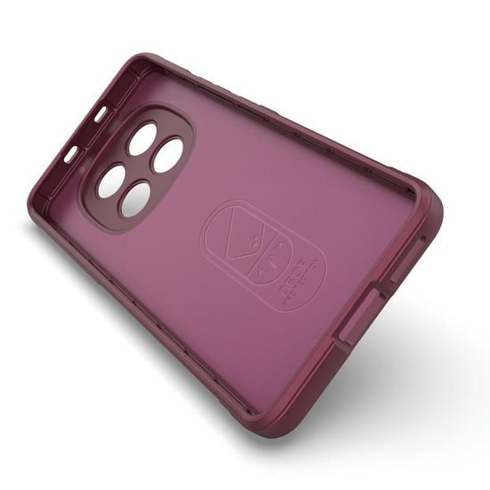 Θήκη Wency Magic Shield, Xiaomi Redmi Note 15 4G, μπορντό