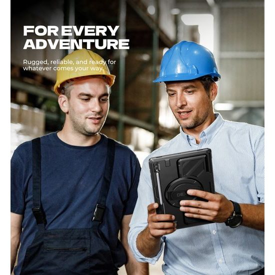 Dexnor 360 Rotirajuća maska, Samsung Galaxy Tab S8 Ultra / S9 Ultra / S10 Ultra, crna