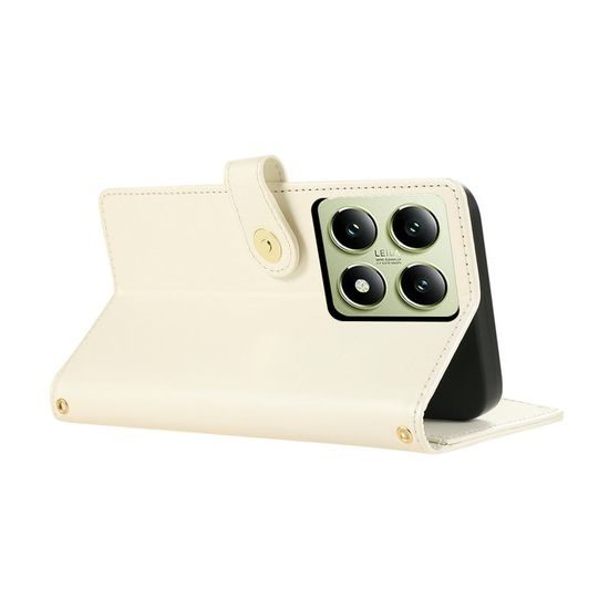 Θήκη Glamour, Xiaomi 14T, λευκή