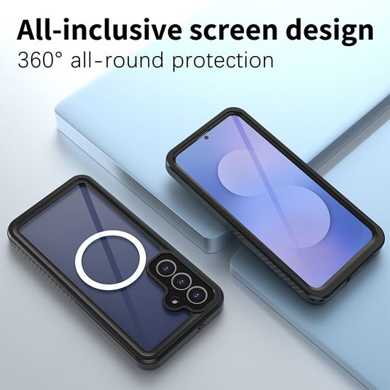 ShellBox IP68 θήκη, Samsung Galaxy S25 FE, μαύρη