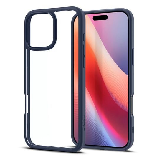 Spigen Ultra hybrid Handyhülle, iPhone 16 Pro, blau