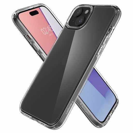 Spigen Ultra hibrid mobil tok, iPhone 15, frost clear