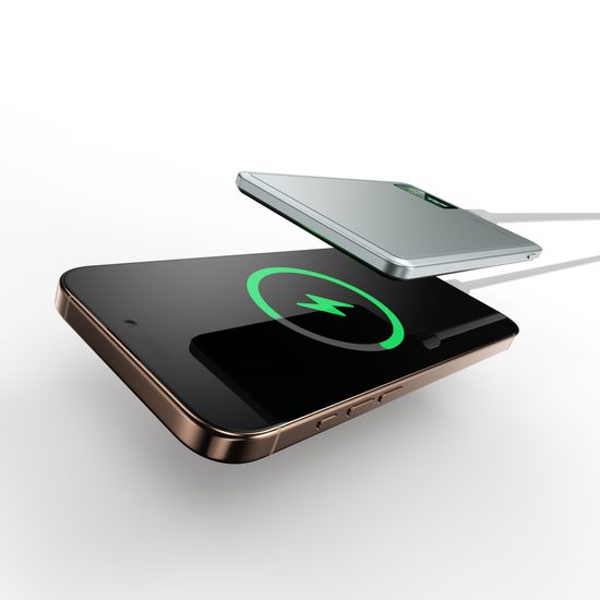 Blavec BJ-03 Slim 3u1 MagSafe powerbank USB-C, 10000mAh, 22,5W, siva