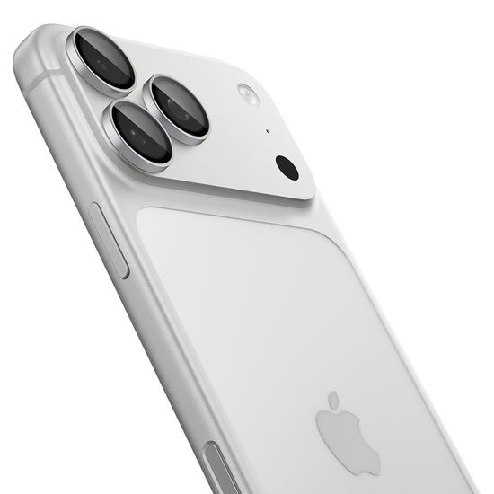 Spigen Optik.TR Ez Fit (AGL12046), ochrana fotoaparátu, 2 kusy, iPhone 18 Pro / 18 Pro Max, stříbrná
