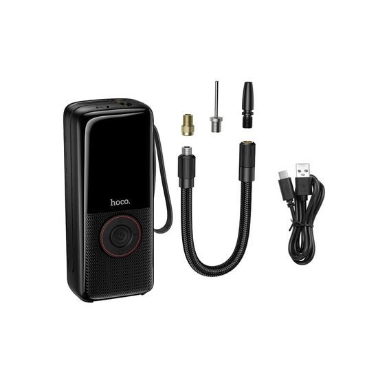 Hoco 4000 mAh ZP18 Compresor auto wireless, negru