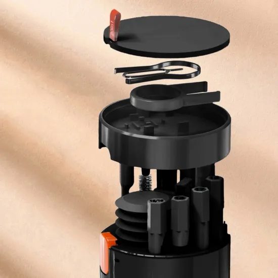 Πολυλειτουργικό σετ καθαρισμού 20σε1 για ακουστικά, πληκτρολόγια και οθόνες, μαύρο