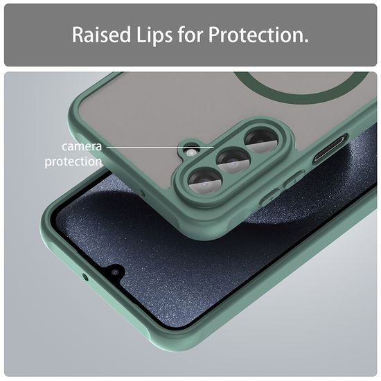 Techsuit HaloFrost II MagSafe, Samsung Galaxy A17 5G, πράσινο