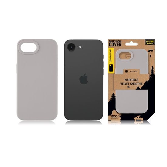 Θήκη Tactical MagForce Velvet Smoothie, iPhone 16e, Γκρι