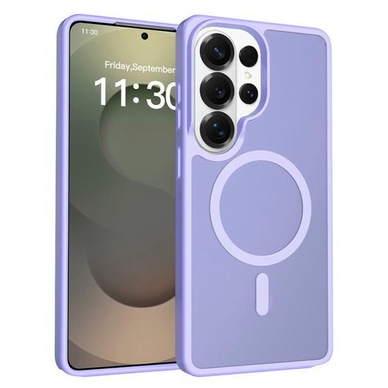 JP MagFit Colour MagSafe θήκη με μαγνήτη N52, Samsung Galaxy S26 Ultra, μωβ