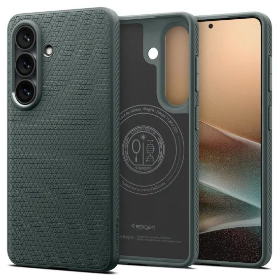 Spigen Liquid Air Mag MagSafe, Samsung Galaxy S26 Plus, zelený