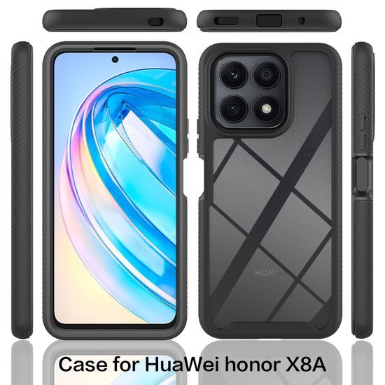 Θήκη JP Defense360, Honor X8a, μαύρη