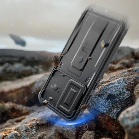 Tech-Protect Kevlar Cam+ tok, Samsung Galaxy A36 / A37 5G, fekete