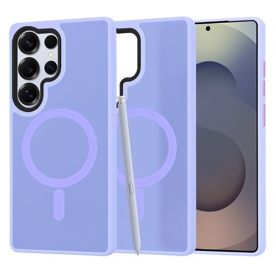 Techsuit HaloFrost MagSafe, Samsung Galaxy S25 Ultra, Lila