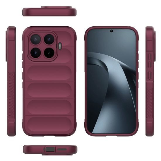 Magic Shield Hoesje voor Xiaomi 17T - Schokbestendig - Wijnrood