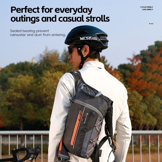 West Biking Kolesarski nahrbtnik s hidratacijskim mehom, 10 l