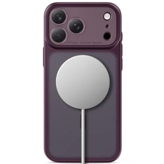 Tech-Protect MagPrime MagSafe CC, iPhone 17 Pro Max / 18 Pro Max, vínové