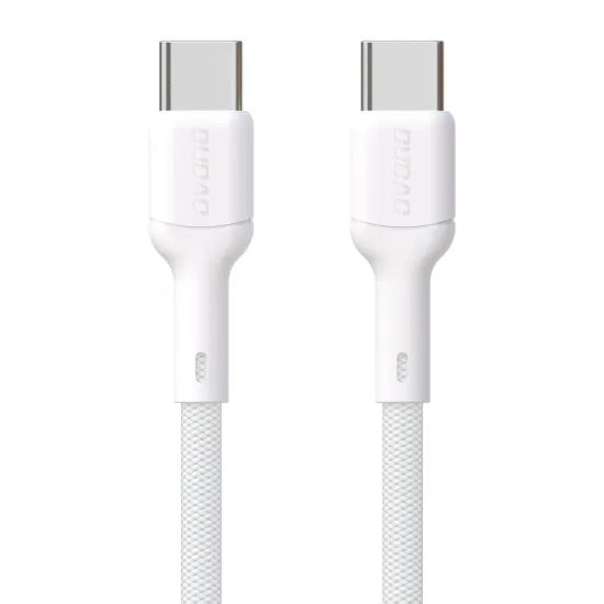 Καλώδιο Dudao L9C USB-C – USB-C, 65W, 1 m, λευκό
