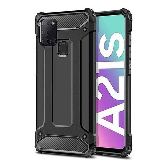 Υβριδική Θήκη Armor Samsung Galaxy A21s, μαύρο