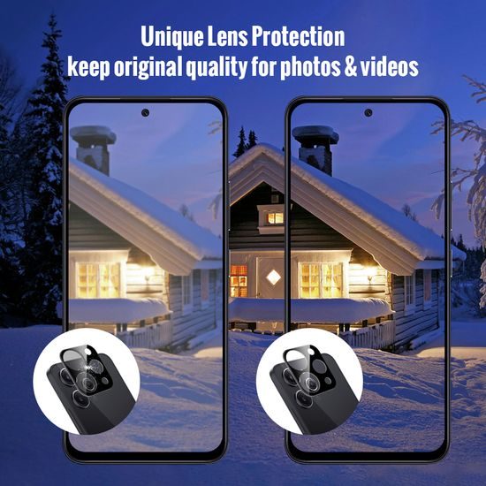 3D Szkło hartowane do obiektywu aparatu (kamery), Xiaomi Redmi 12