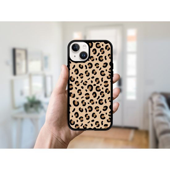 Momanio Case für iPhone 13 Mini - Schutzhülle mit einzigartiger Textur - Gepard