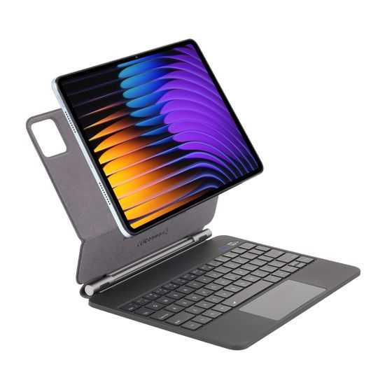JP Magnetic Keyboard θήκη tablet με οθόνη, Xiaomi Pad 7 / 7 Pro, μαύρη