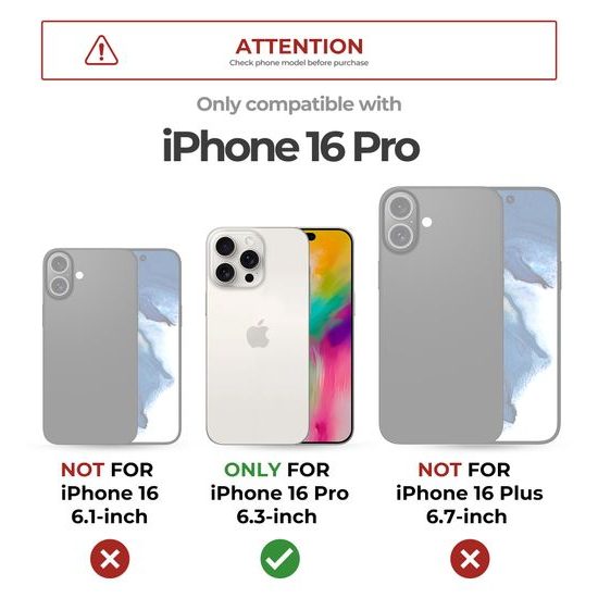 Dexnor MagSafe 360 Stojalo Zaščitni etui iPhone 16 Pro, črn