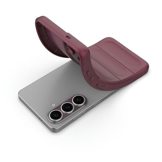 Θήκη Wency Magic Shield, Samsung Galaxy S26, μπορντό