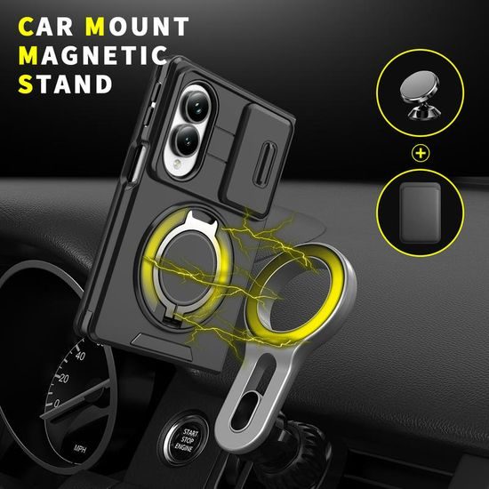 Husă Camslide Stand, Samsung Galaxy Z Fold 8, negru