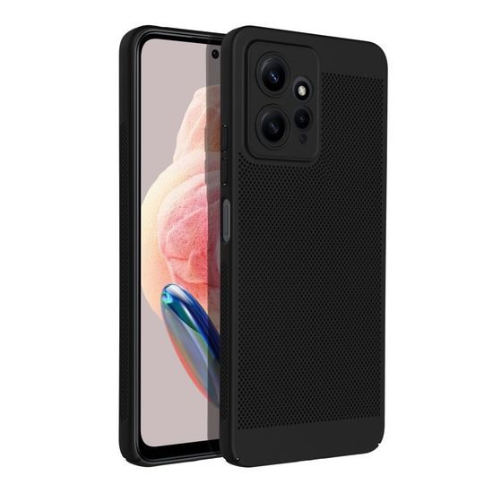 Breezy Case, Xiaomi Redmi Note 12 4G, černý