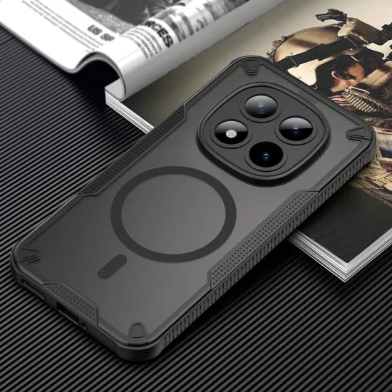 Tech-Protect Rugged Shield MagSafe, Xiaomi Poco M8 Pro / Redmi Note 15 Pro Plus 5G, ματ μαύρο