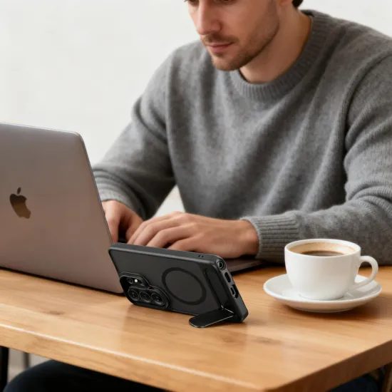 Tech-Protect MagRack MagSafe, Samsung Galaxy S26 Ultra, črna mat