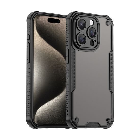 ArmorShield Hybrid Case, iPhone 15 Pro, μαύρο