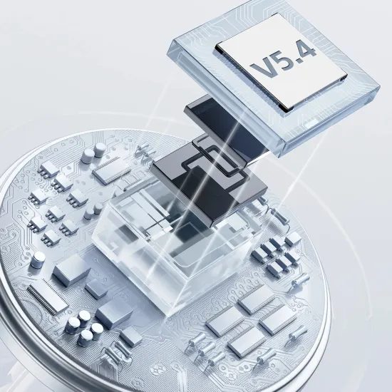 Dudao U21 ασύρματα ακουστικά, TWS ANC ENC, λευκά