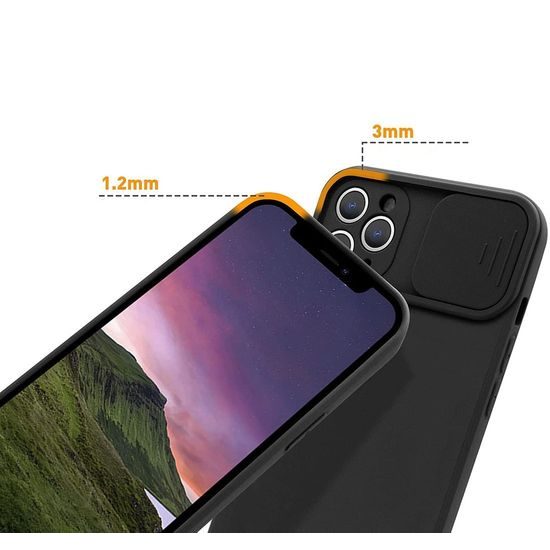 Nexeri Hülle mit Kameraschutz, Samsung Galaxy A32 5G, schwarz