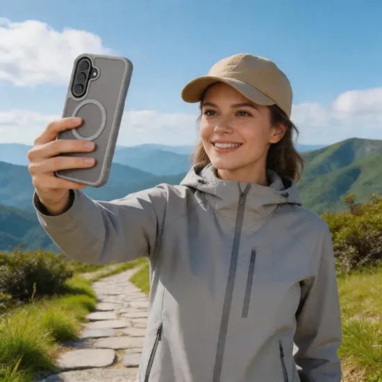 Tech-Protect MagMat MagSafe, Samsung Galaxy A57 5G, grigio opaco