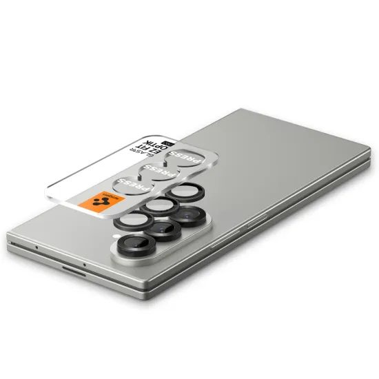 Spigen Optik.TR Ez Fit προστασία κάμερας, 2 τεμάχια, Samsung Galaxy Z Fold 7, μαύρο