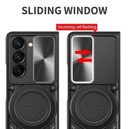 Techsuit CamGuard Pro, Samsung Galaxy Z Fold7 / Z Fold8 Ultra, czarny