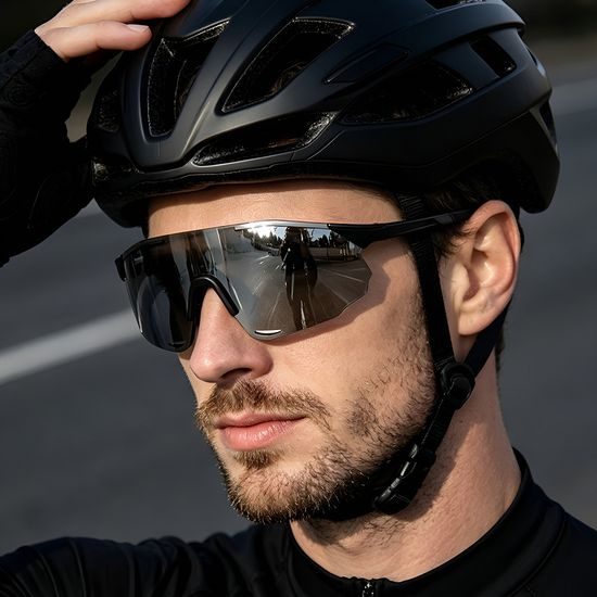 Techsuit unisex spordiprilld jalgrattasõiduks – must / hall